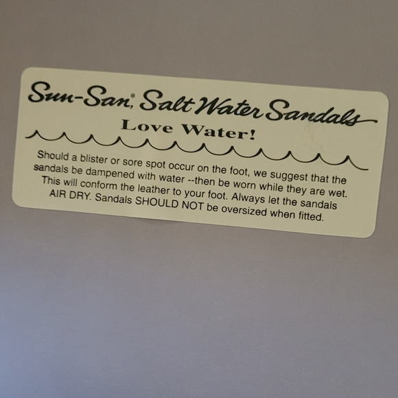 NEW Saltwater Sandals Size 11 - Picture 3 of 4